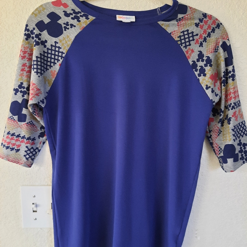 Lularoe Kids Mickey Sloan Baseball T